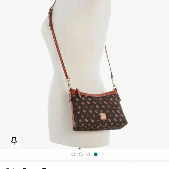 Dooney & Bourke Rosie Crossbody Brown TMoro - Picture 5 of 9